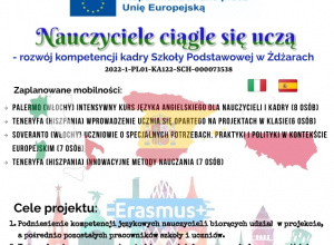Realizujemy projekt pt. "Nauczyciele ciągle się uczą"
